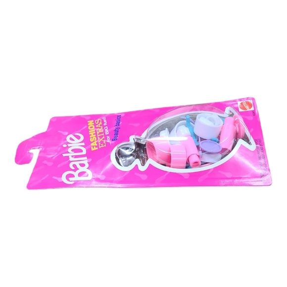 Vintage Barbie 90's Doll Accessory Set FASHION EXTRA'S Beauty Basics 1994 65341 - Picture 4 of 5